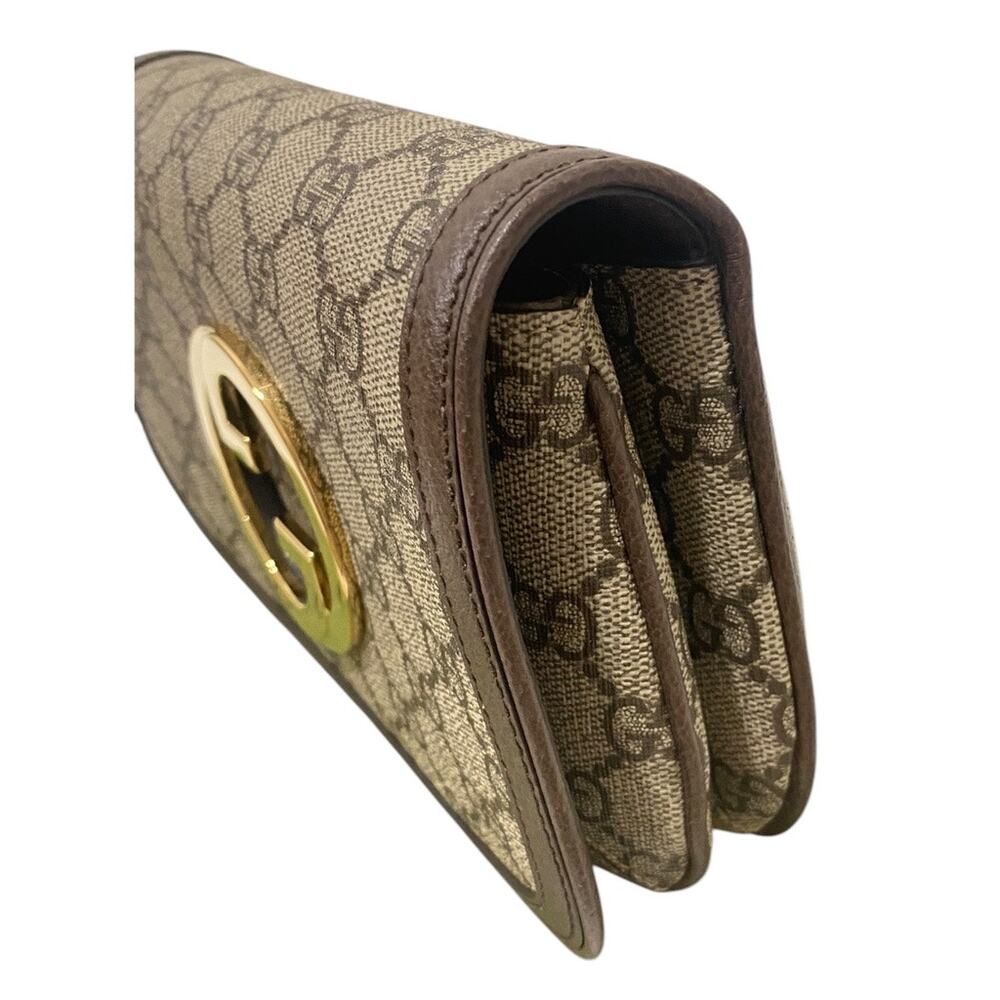 Gucci Blondie Interlocking GG Monogram Supreme Belt Bum Bag Clutch 90 - Picture 7 of 16